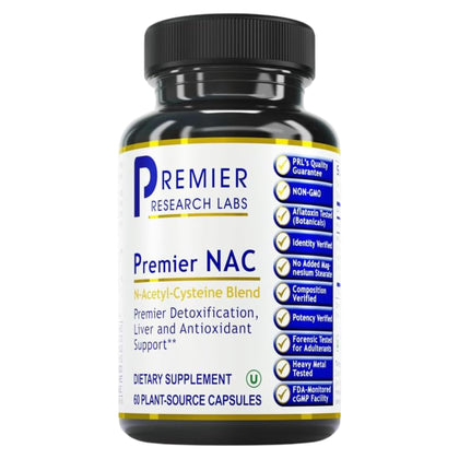 Premier Research Labs NAC 300mg boîte avant vue