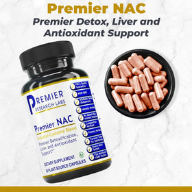 Premier Research Labs NAC 300mg capsules végétariennes
