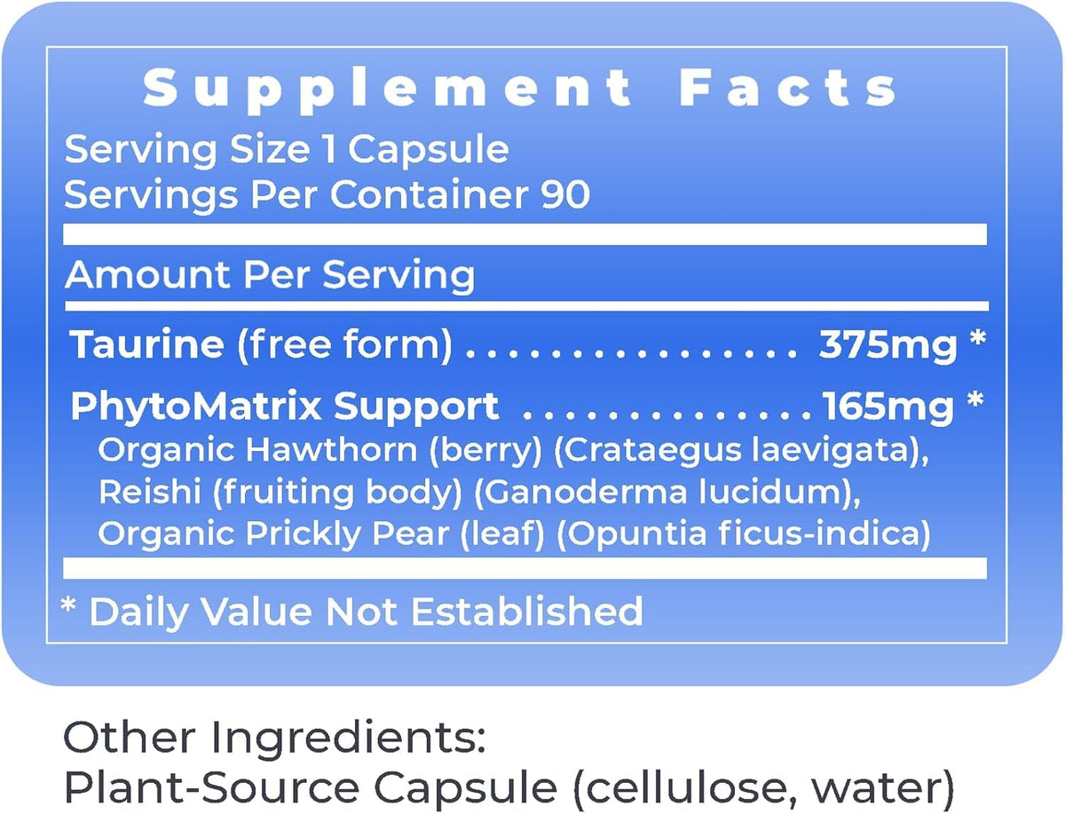 Premier Research Labs Taurine Blend avec des ingrédients botaniques
