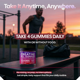 Premium Select Nutrition Gummies de Créatine HCL 6200mg - gommes individuelles