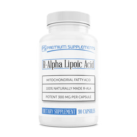 Premium-Supplements Acide Alpha-Lipoïque 300mg boîte avant vue