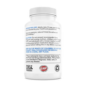 Premium-Supplements Acide Alpha-Lipoïque 300mg côté de la boîte