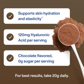 Préparation de café avec Vital Proteins Collagen Peptides Chocolat
