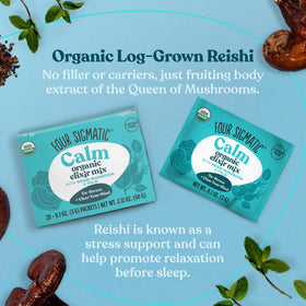 Préparation de l'Elixir de Champignon Reishi avec de l'eau chaude