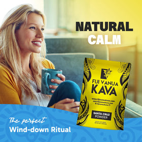Préparation de la boisson au kava avec la poudre Fiji Vanua