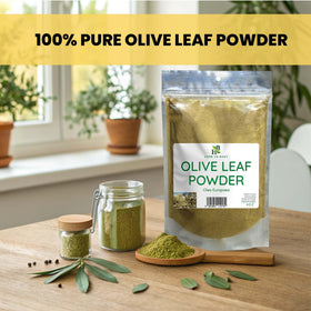 Préparation de tisane avec la poudre de feuille d'olivier