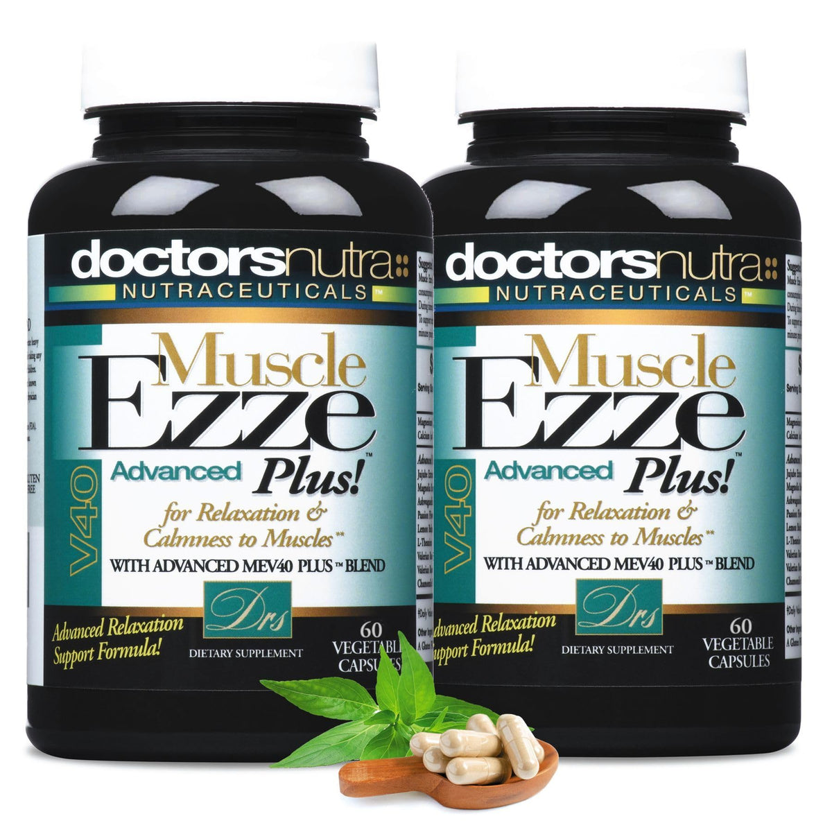 Présentation de Muscle Ezze Plus sur une table