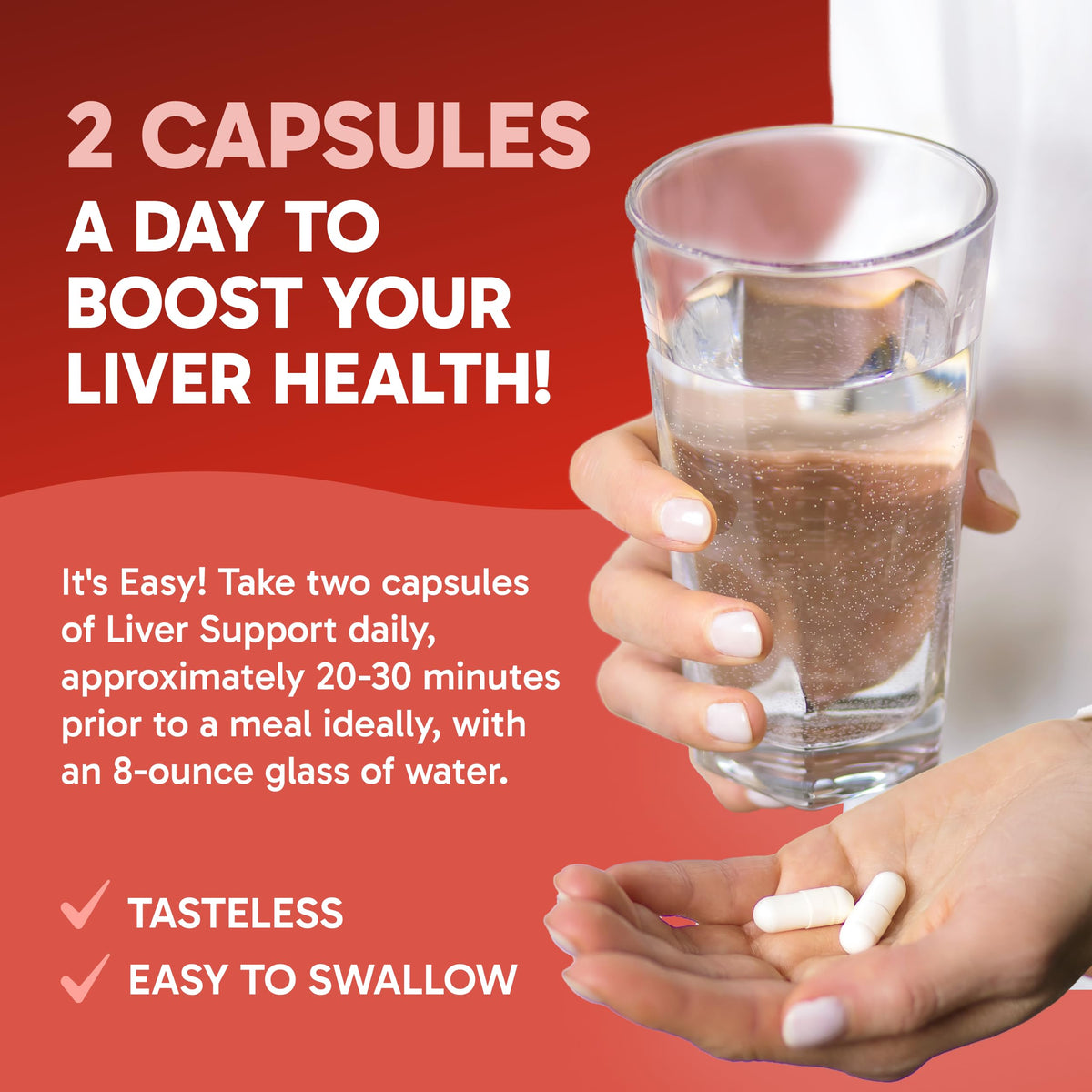 Présentation des capsules végétales Clinical Effects avec étiquette visible