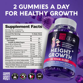 Présentation des gummies SOLACEROOT avec des éléments de routine nocturne