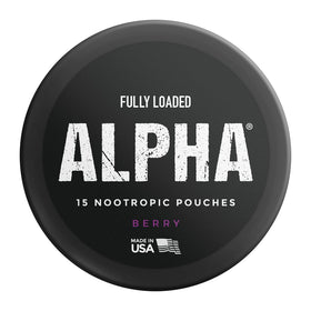 Présentation des pouches nootropiques Fully Loaded avec accessoires
