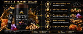 Présentation des Sticks de Shilajit XYLERA HERBAL