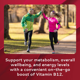 Présentation des strips de vitamine B12 CALMOUR avec dosage de 1500 mcg