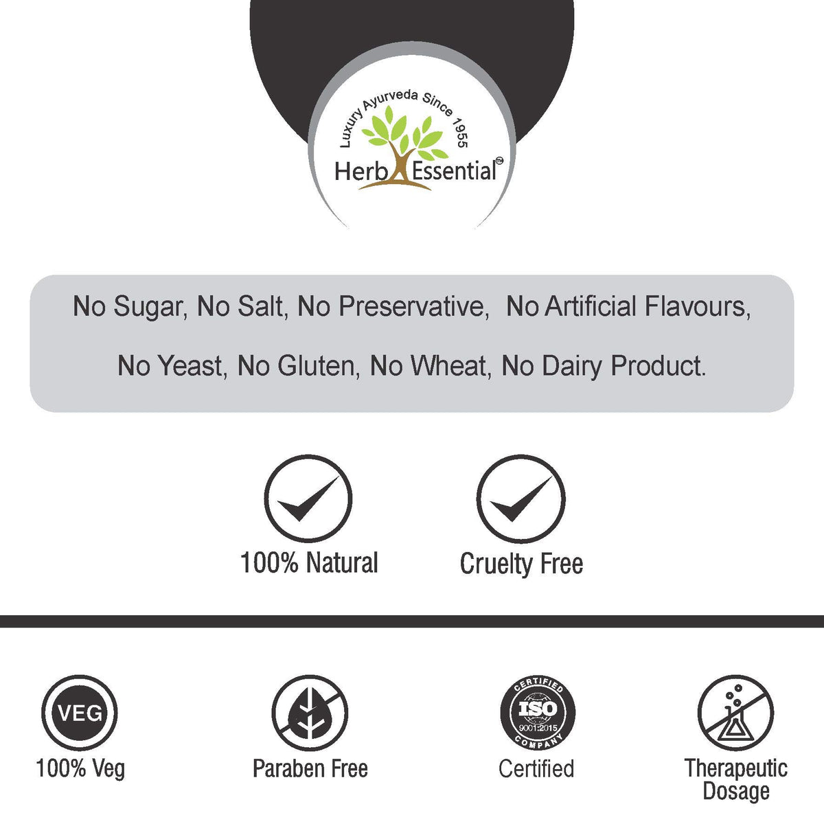 Présentation du produit comprimés de Moringa bio Herb Essential