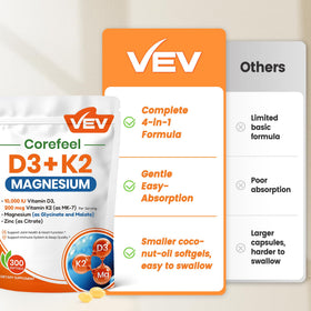 Présentation du sachet de gélules VEV