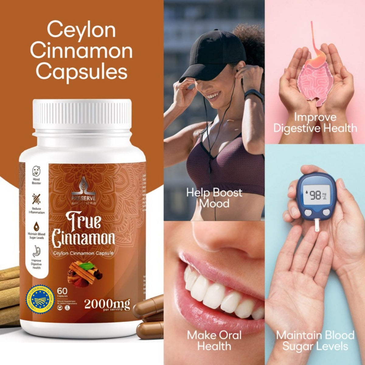 PRESERVE Capsules de Cannelle de Ceylan, ambiance de cuisine