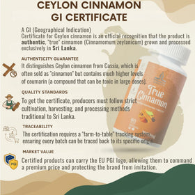 PRESERVE Capsules de Cannelle de Ceylan, vue de côté de la boîte