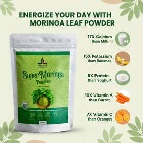 PRESERVE Poudre de Moringa Pure 113g avec des ingrédients naturels