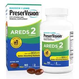 PreserVision AREDS 2 gélules 90 unités, vue de face