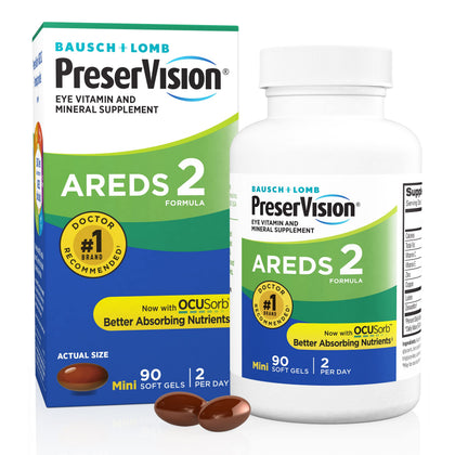 PreserVision AREDS 2 gélules 90 unités, vue de face