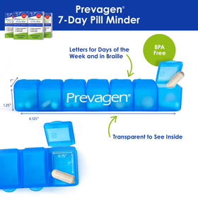 Prevagen Complément Alimentaire 30 Capsules arrière avec informations nutritionnelles