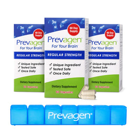 Prevagen complément alimentaire 60 capsules avec pilulier 7 jours