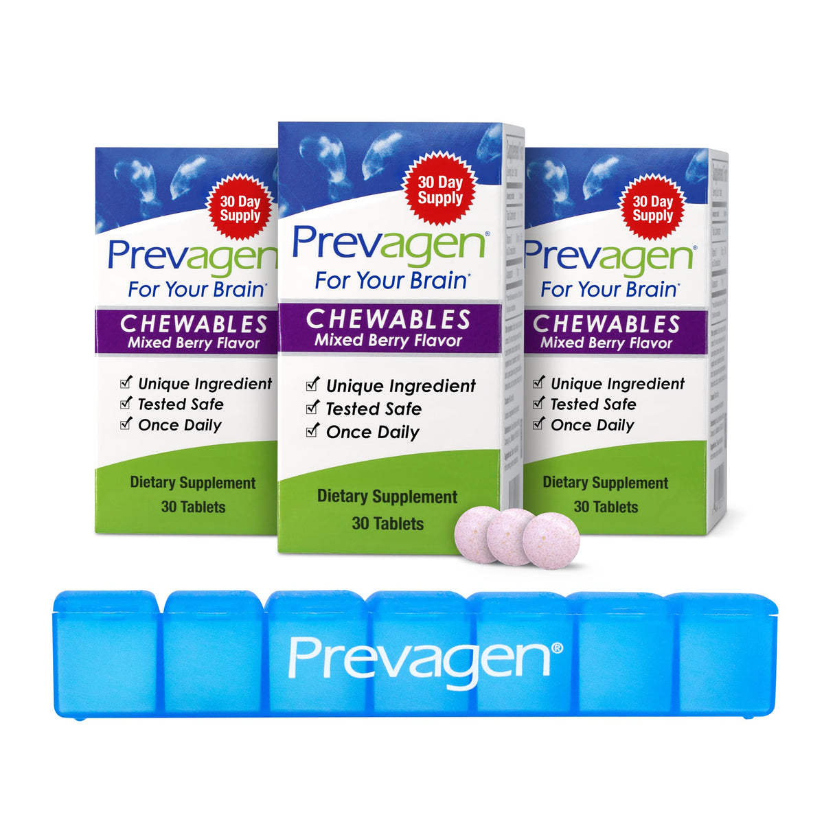 Prevagen Complément Alimentaire Cerises Mélangées 200g, vue de face