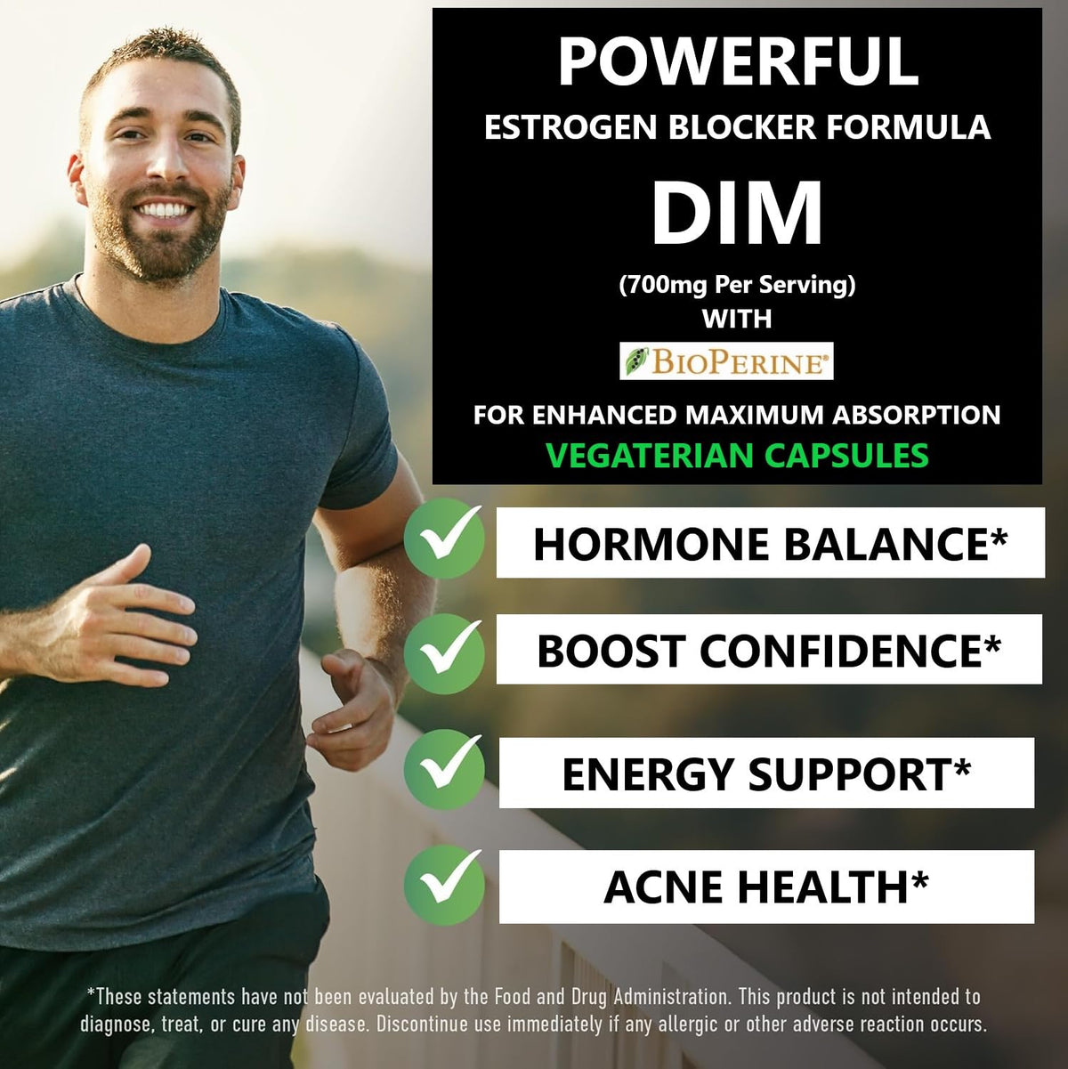 Pride Nutrition E-Block DIM 700mg côté de l'emballage
