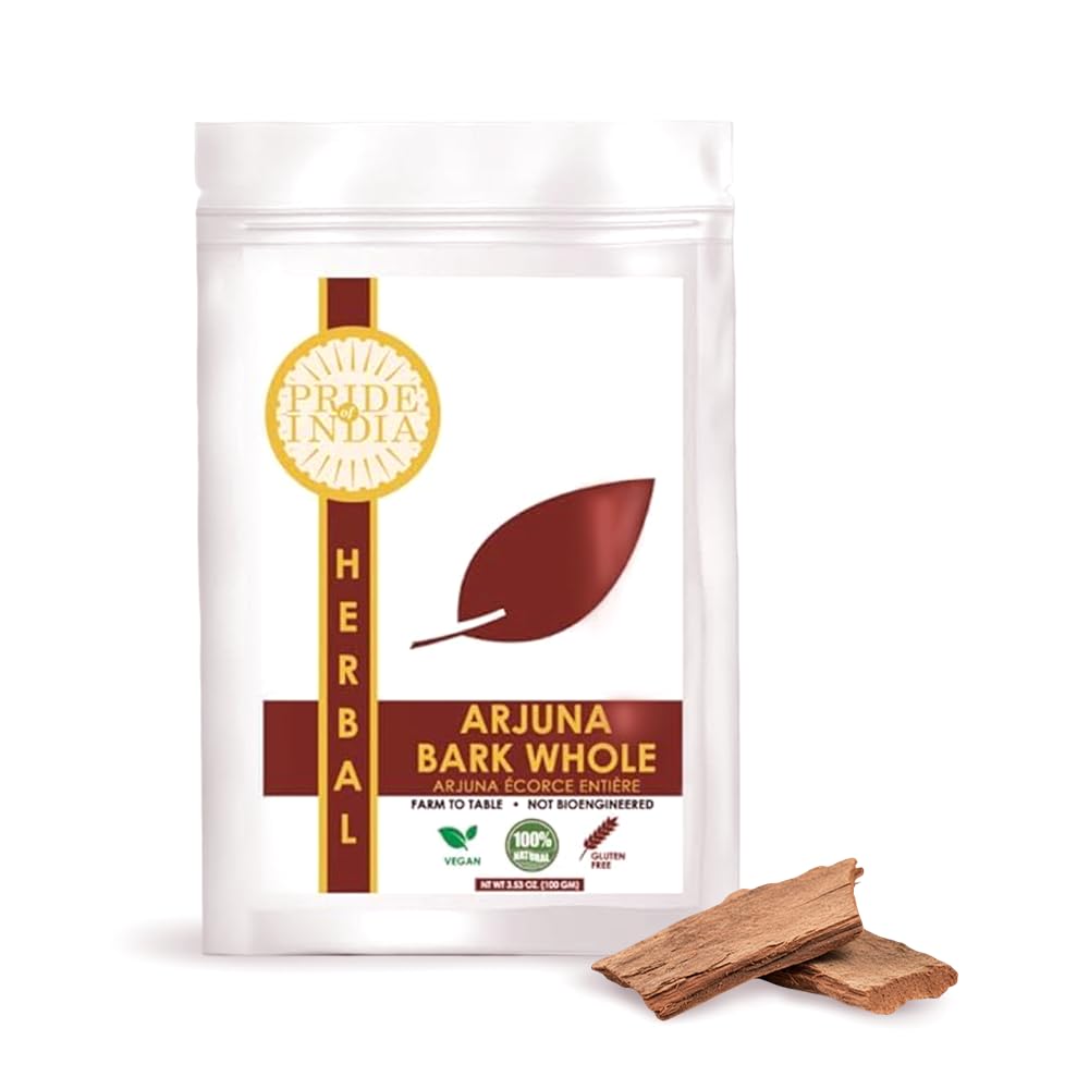 Pride Of India Écorce d'Arjuna Entière 150g vue de face