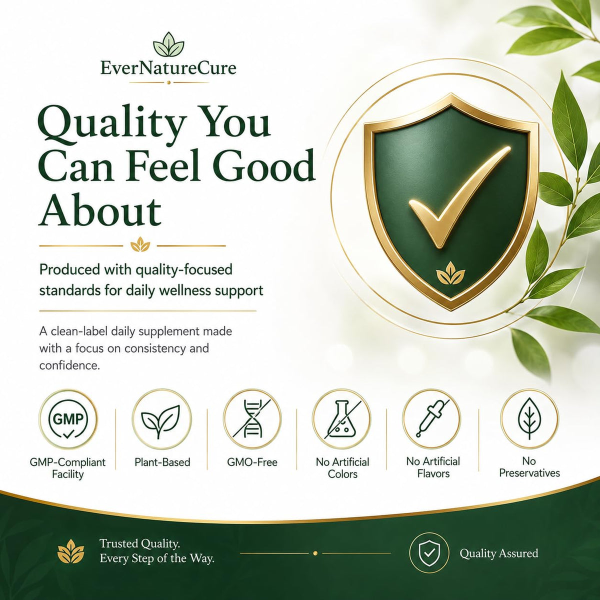 PRIDEWELL EverNatureCure Probiotiques en prise quotidienne