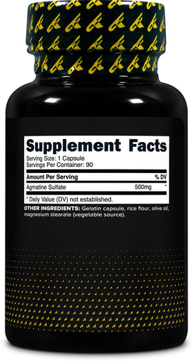 Primaforce Agmatine Sulfate 90 capsules sur une table