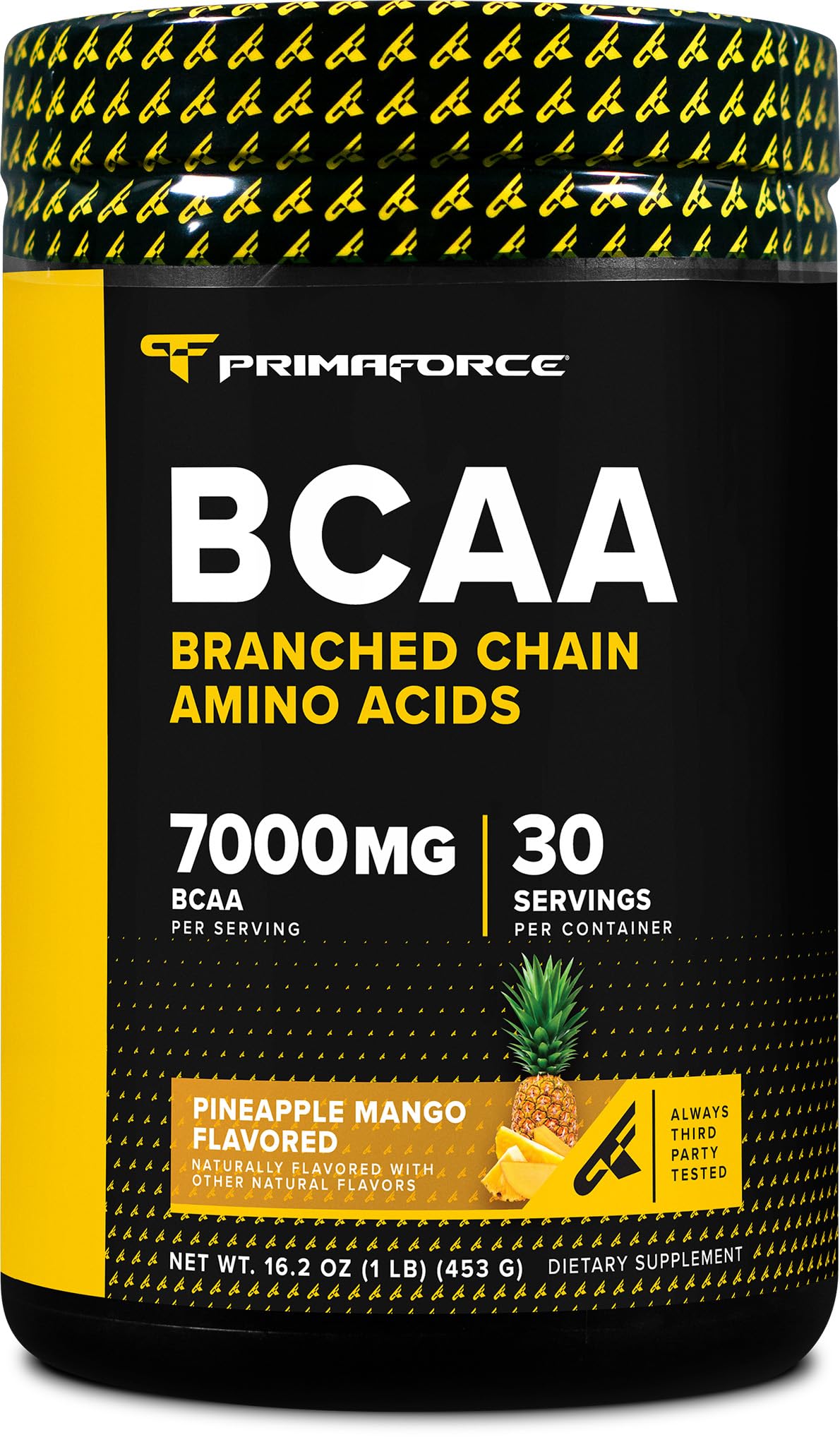 Primaforce BCAA Poudre Ananas Mangue 30 Portions vue de face