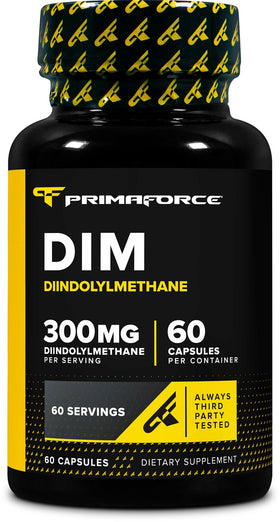 Primaforce DIM 300mg 60 capsules végétariennes vue de face