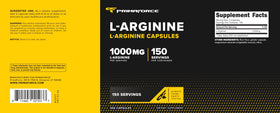 Primaforce L-Arginine 1 000 mg en prise quotidienne