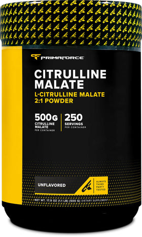 Primaforce L-Citrulline Malate 500g vue de face