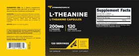Primaforce L-Theanine 120 capsules avec fond neutre