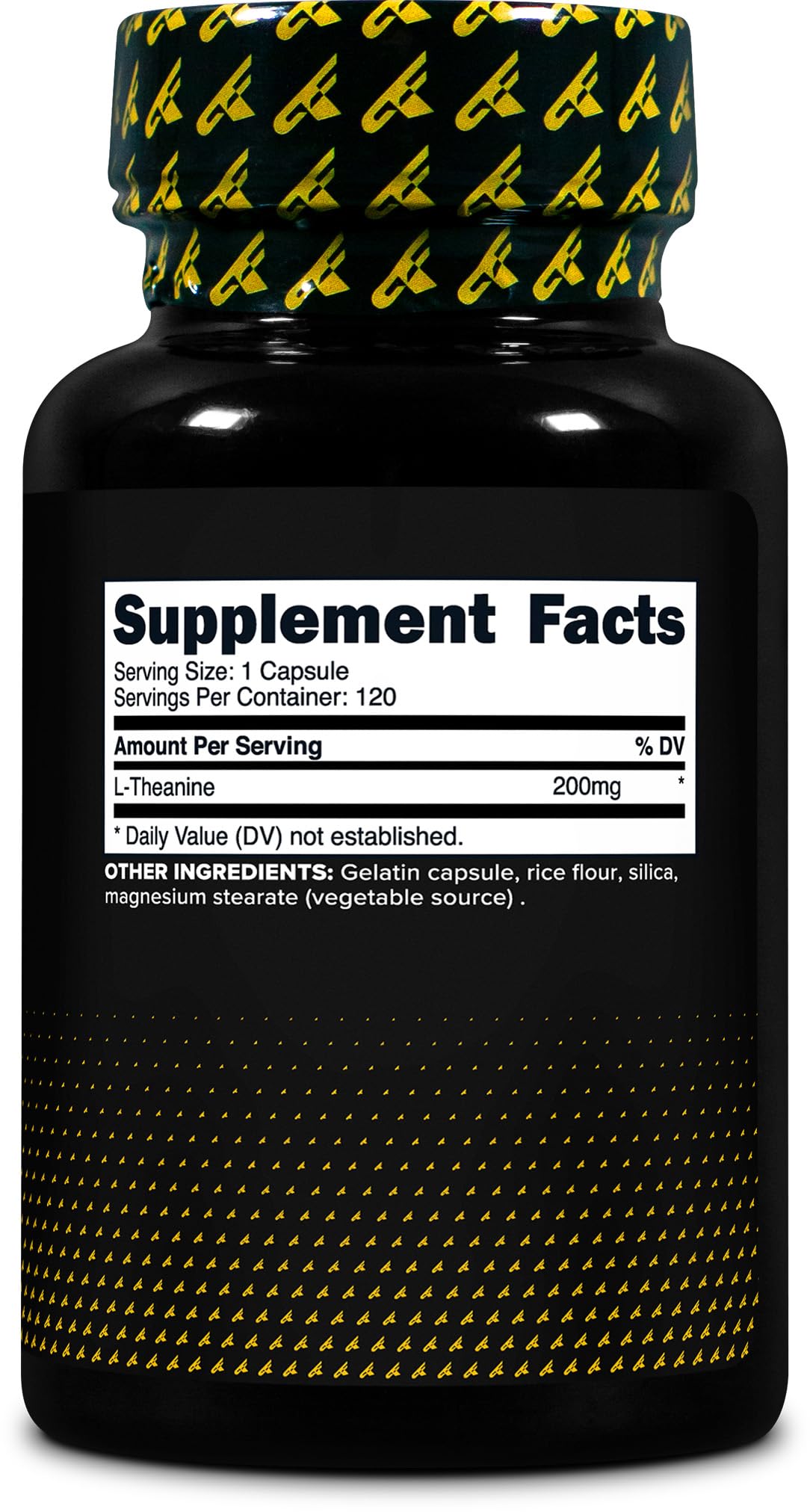 Primaforce L-Theanine 200mg capsules avec dosage indiqué