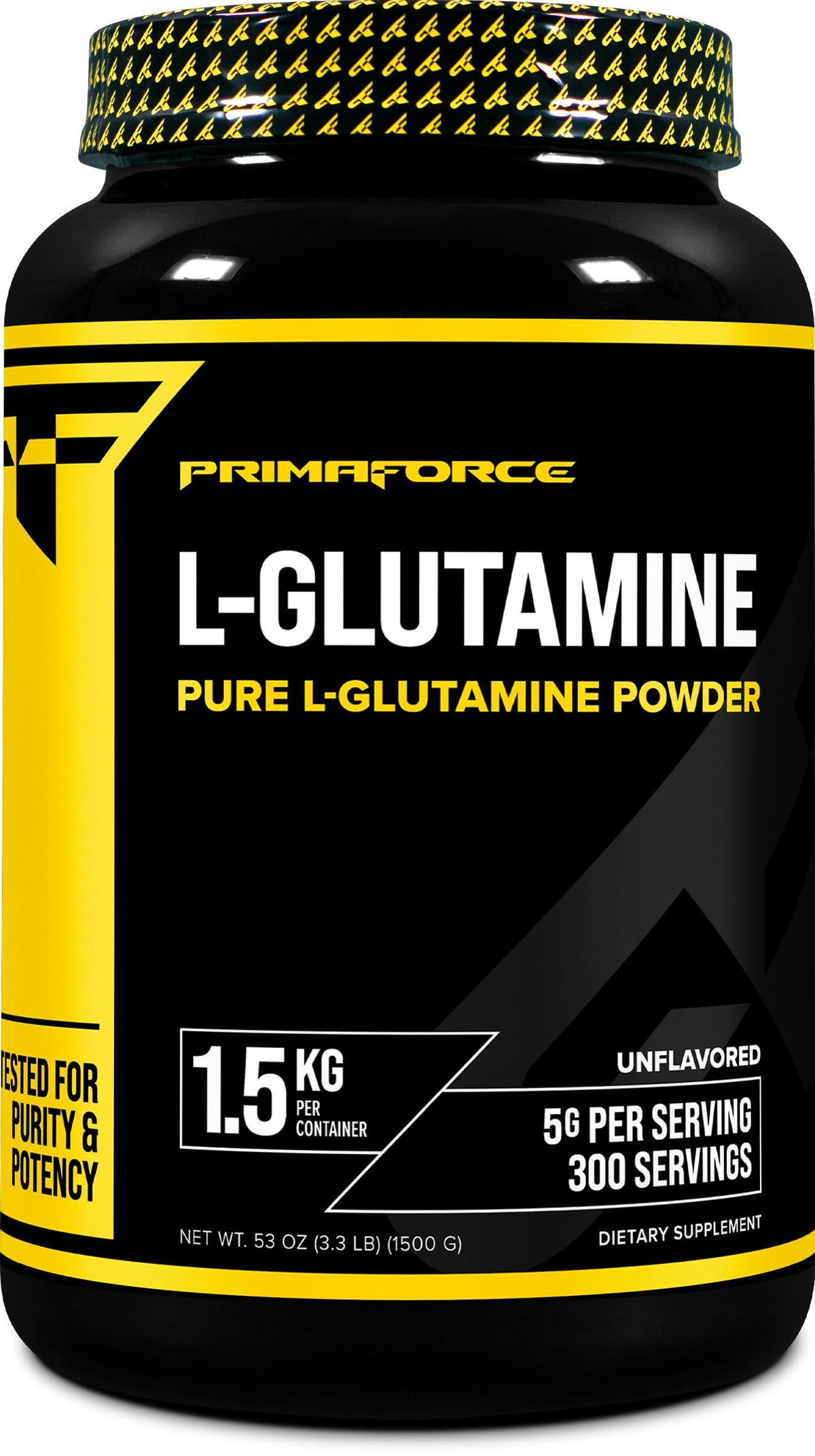 Primaforce Poudre L-Glutamine 1500g vue avant
