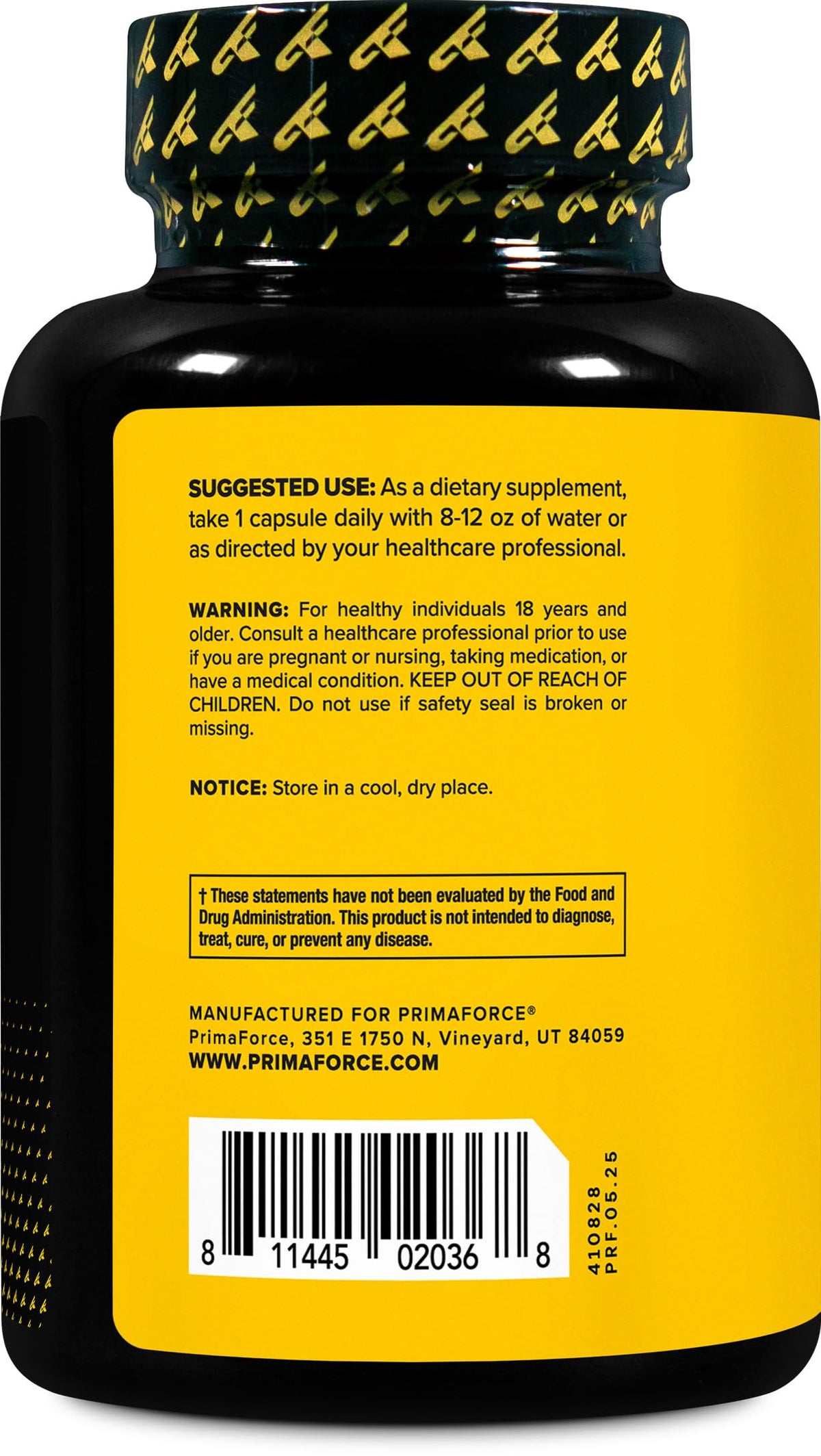 Primaforce Syneburn Complément Alimentaire 180 Capsules, capsules individuelles