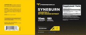 Primaforce Syneburn Complément Alimentaire 180 Capsules, vue de côté