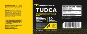 Primaforce TUDCA 500 mg capsules in a lifestyle setting