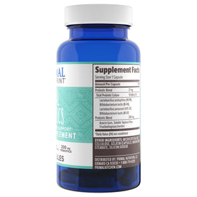 Primal Blueprint Primal Probiotics capsules en gros plan