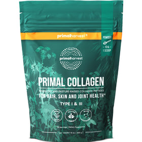 Primal Harvest Collagène Poudre 331g vue de face avec emballage