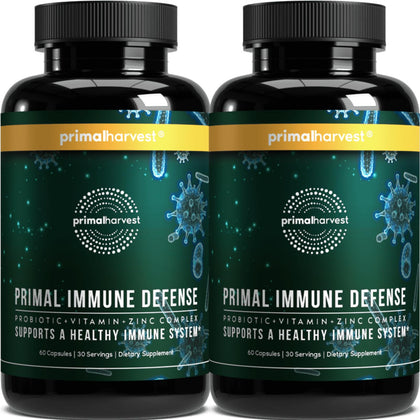 Primal Harvest Complément Alimentaire Végétarien 60 Capsules vue de face
