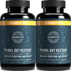 Primal Harvest Gut Restore flacon de 30 capsules vue de face