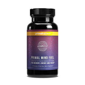Primal Harvest Mind Fuel flacon de 30 capsules vue de face