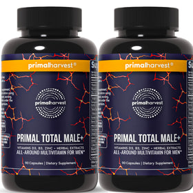Primal Harvest Total Male+ flacon de 30 capsules vue de face