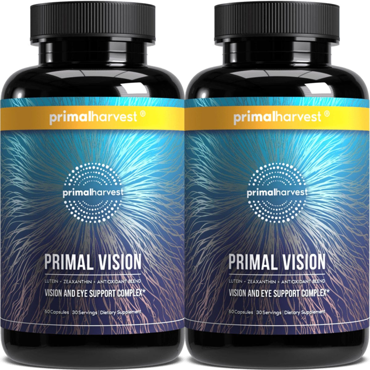 Primal Harvest Vision complément alimentaire végétarien 135g vue de face