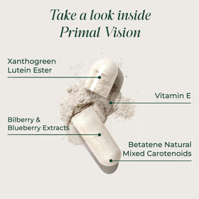 Primal Harvest Vision compléments alimentaires avec ingrédients naturels