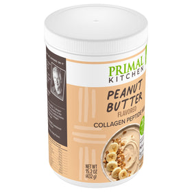Primal Kitchen Mélange Collagène Saveur Beurre de Cacahuète dans un shaker