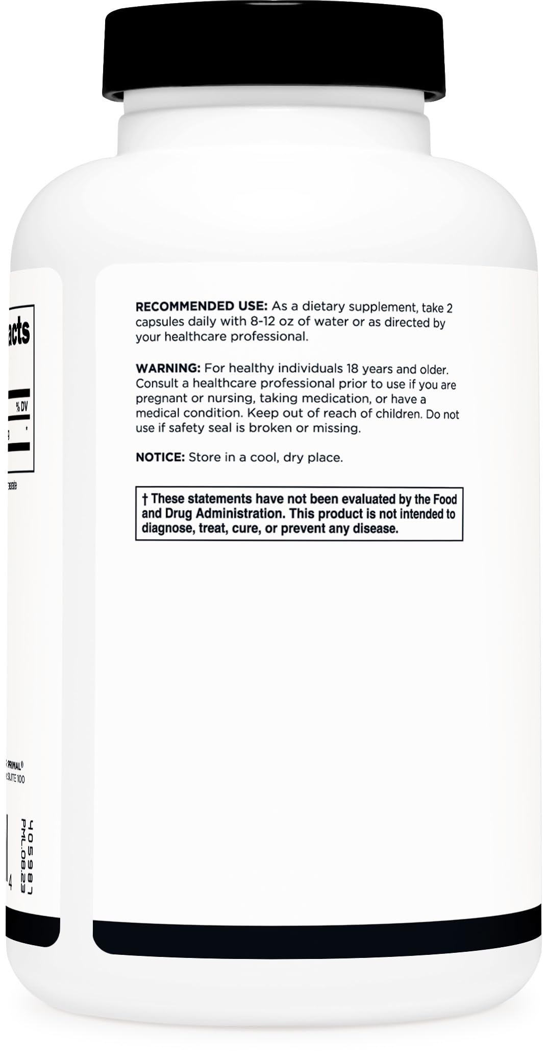 Primal L-Citrulline capsules sur une surface blanche